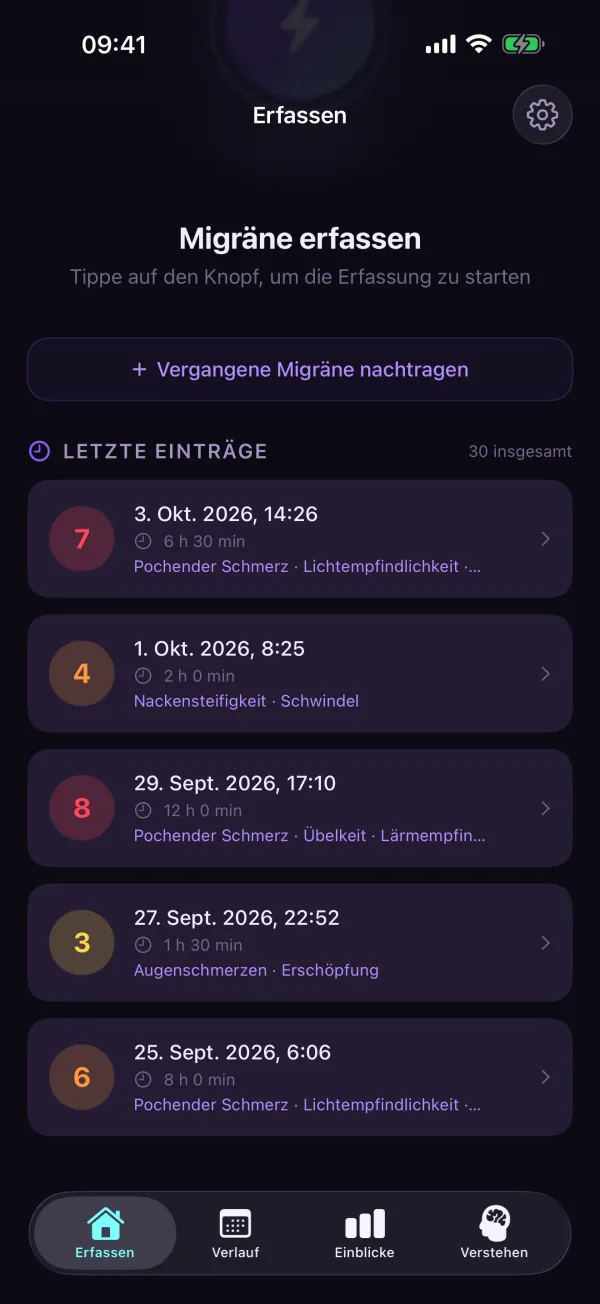 4Migraine — Letzte Einträge